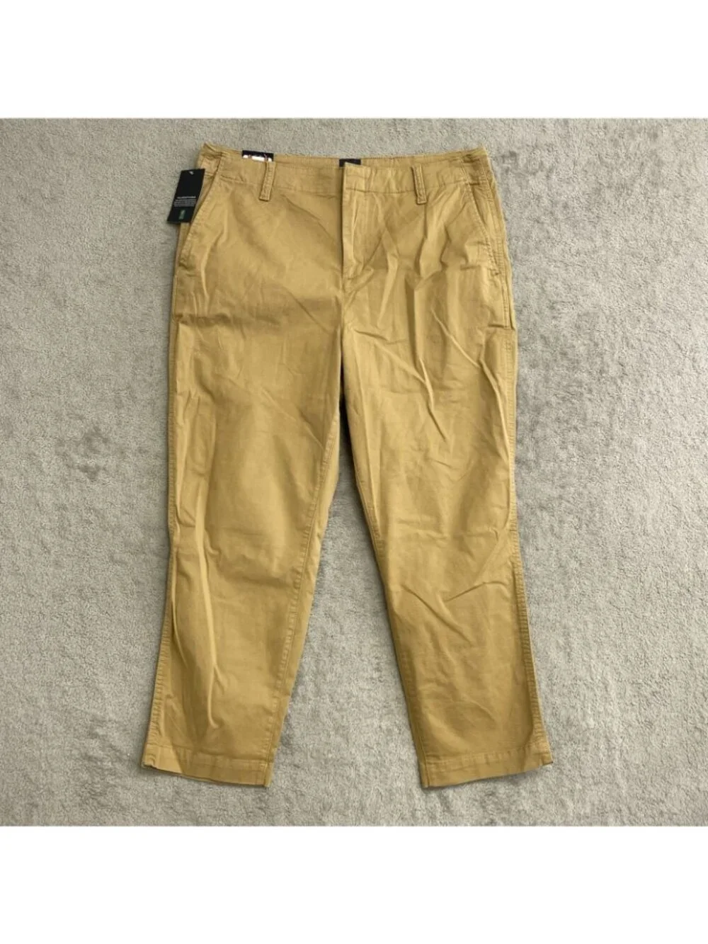 NWT Gap Women's Size 12 Slim Ankle Pants Tan Cotton Blend J1910